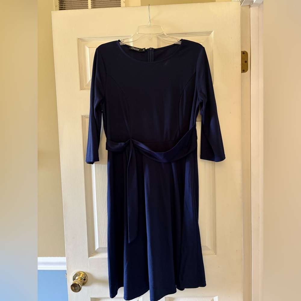 Navy Blue Dress from Amazon.. size XL